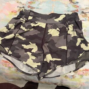 lululemon athletica Camouflage Athletic Shorts